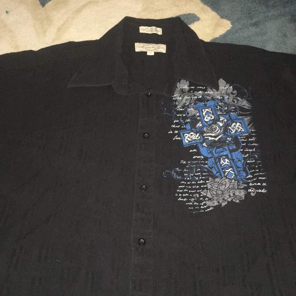 Men’s short sleeve XXL button down  Eighty Eight